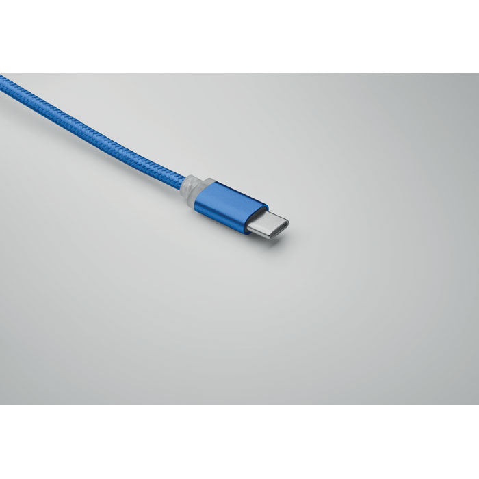 BLUE - Cable de carga 4 en 1 tipo C - Regalos Corporativos Personalizados · Clap Comunicacion