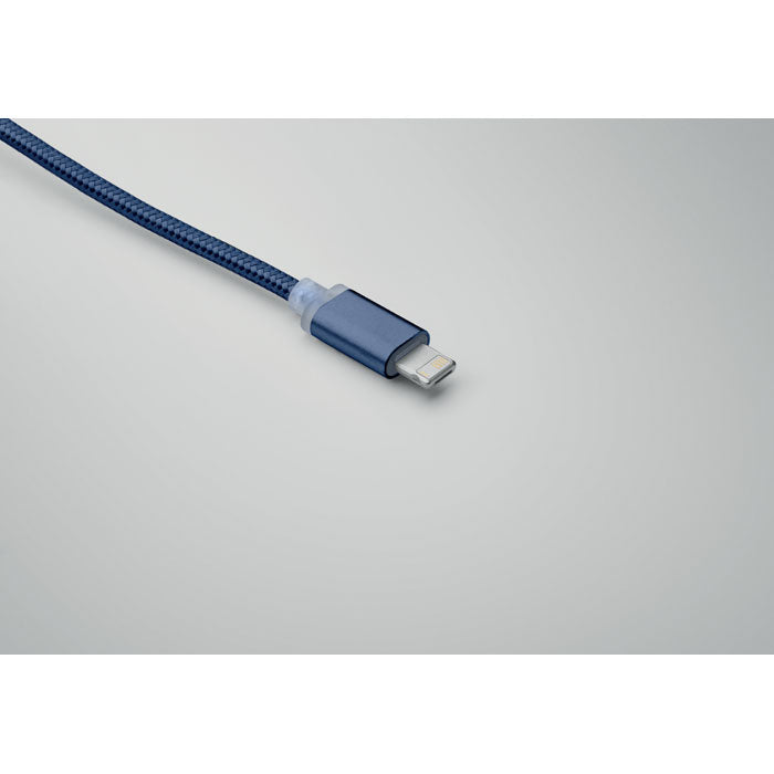 BLUE - Cable de carga 4 en 1 tipo C - Regalos Corporativos Personalizados · Clap Comunicacion