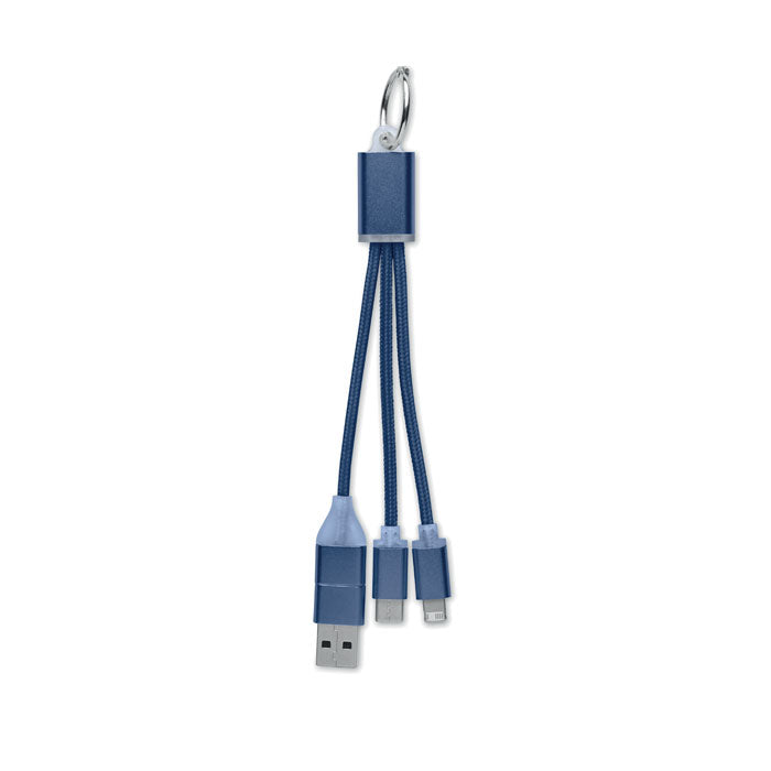 BLUE - Cable de carga 4 en 1 tipo C