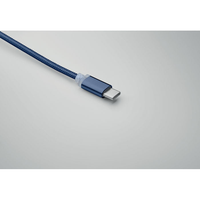 BLUE - Cable de carga 4 en 1 tipo C - Regalos Corporativos Personalizados · Clap Comunicacion