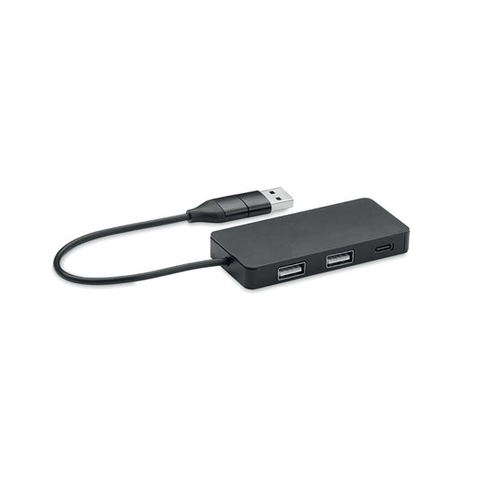 HUB-C - HUB 3 puertos cable de 20 cm