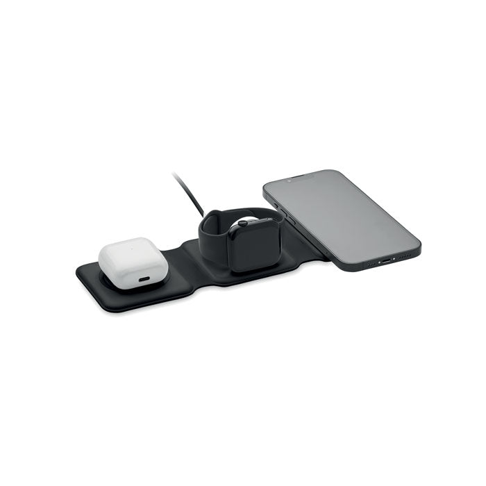 ORIO - Base de carga plegable 3 en 1 - Regalos Corporativos Personalizados · Clap Comunicacion