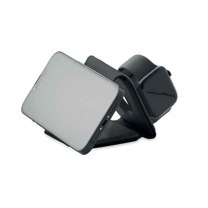 ORIO - Base de carga plegable 3 en 1 - Regalos Corporativos Personalizados · Clap Comunicacion