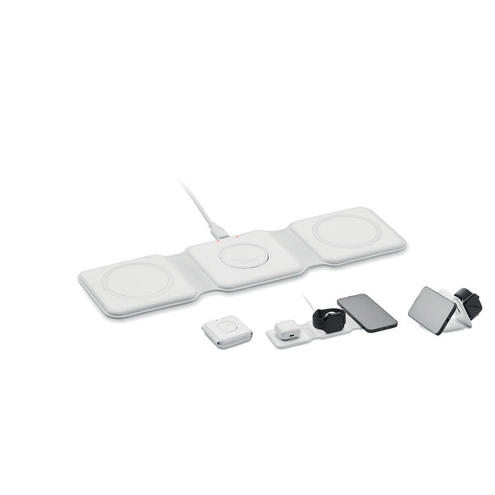 ORIO - Base de carga plegable 3 en 1 - Regalos Corporativos Personalizados · Clap Comunicacion