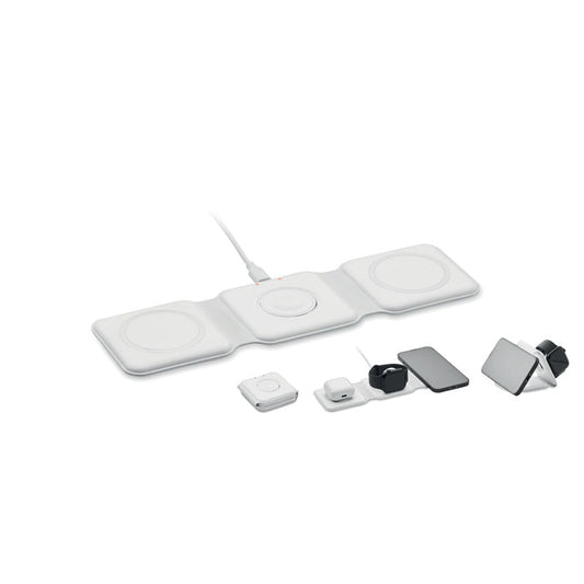 ORIO - Base de carga plegable 3 en 1 - Regalos Corporativos Personalizados · Clap Comunicacion