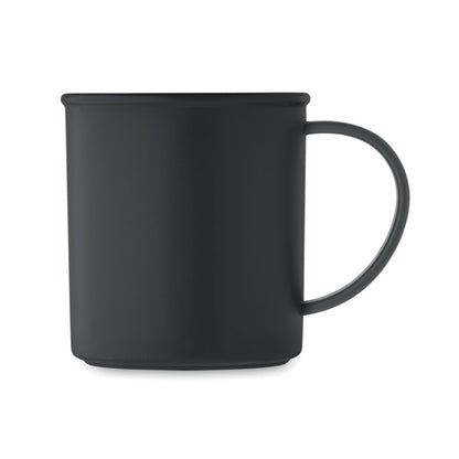 Mug vintage de plástico negro