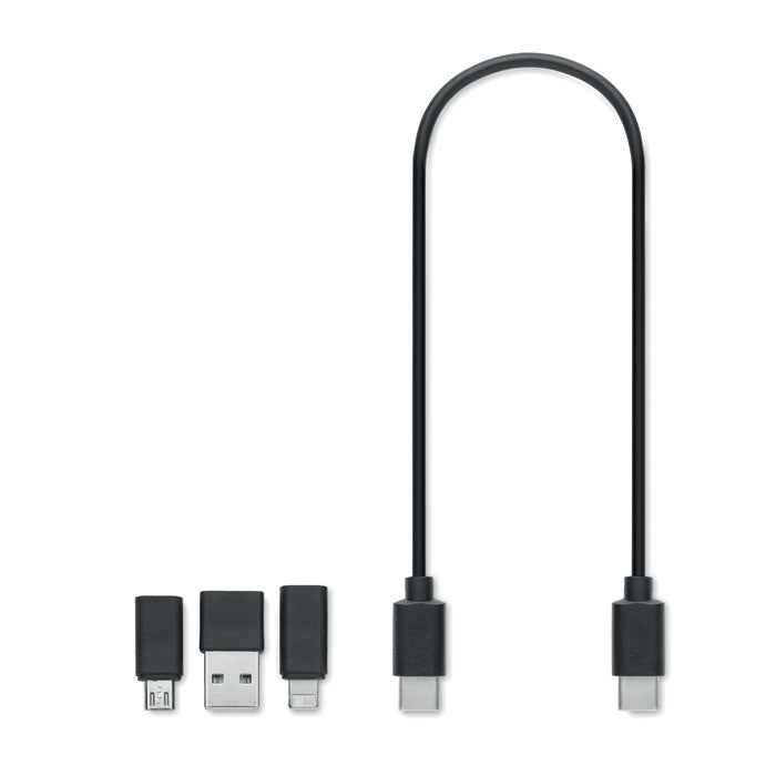 VERSA - Juego de cables 3 en 1 - Regalos Corporativos Personalizados · Clap Comunicacion