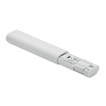 Cables multifuncionales y conectores 9 en 1 en estuche blanco