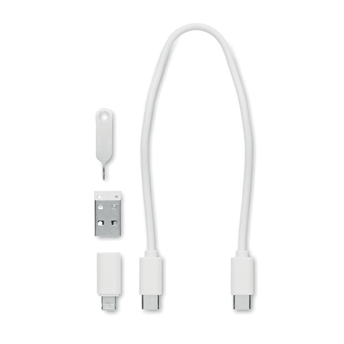 SUPABLE - Set conectores de cable 9 en 1 - Regalos Corporativos Personalizados · Clap Comunicacion