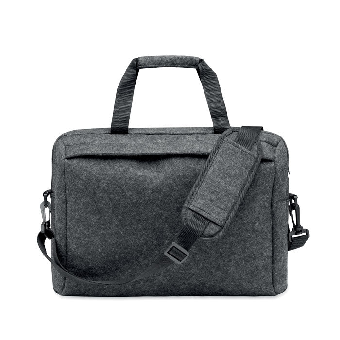PLANA - Maletin fieltro RPET para 15" - Regalos Corporativos Personalizados · Clap Comunicacion