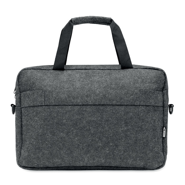 PLANA - Maletin fieltro RPET para 15" - Regalos Corporativos Personalizados · Clap Comunicacion