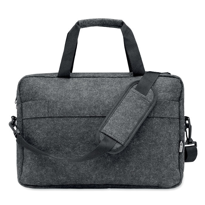 PLANA - Maletin fieltro RPET para 15" - Regalos Corporativos Personalizados · Clap Comunicacion