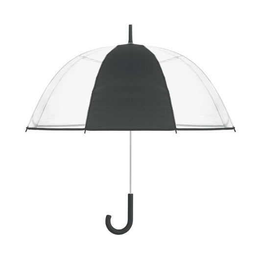 GOTA - Paraguas transparente de diámetro 102cm/23″ con mango curvo.