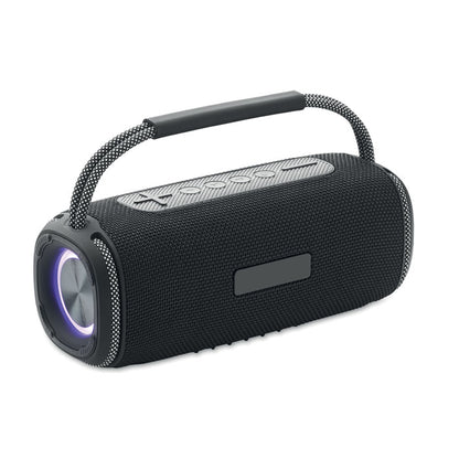 Altavoz portátil inalámbrico con luz led morada