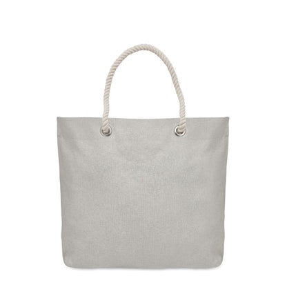 Bolsa grande neige reciclada con asas beige