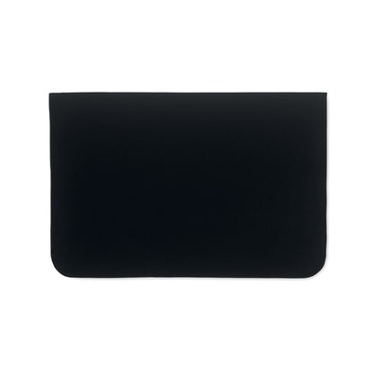 Parte trasera de funda para portátil negra