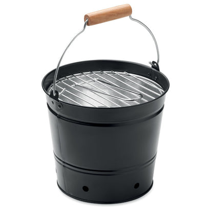 BBQTRAY - Cubo barbacoa portátil hierro