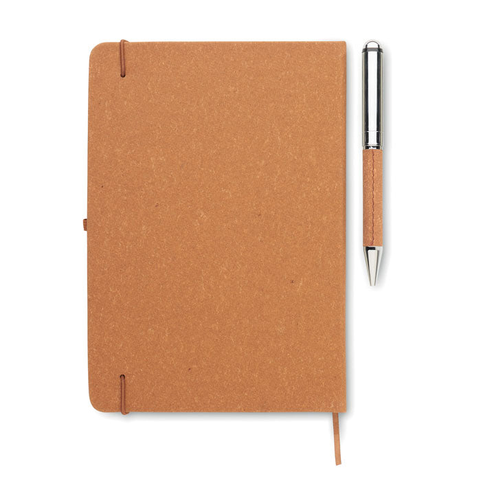 ELEGANOTE - Set cuadernos piel reciclada