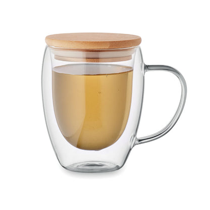 Taza de doble pared con infusión