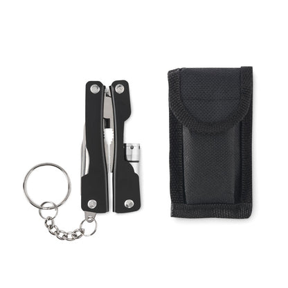 Navaja multiusos con funda negra