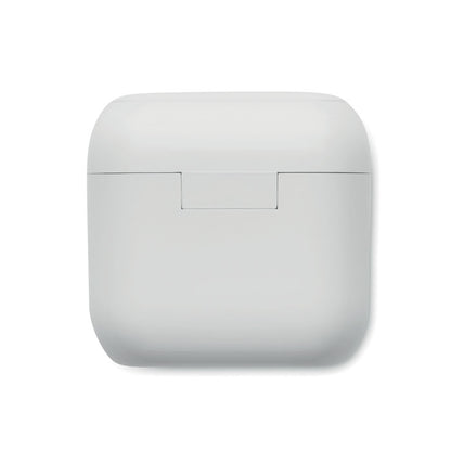 Estuche de carga de auriculares blanco