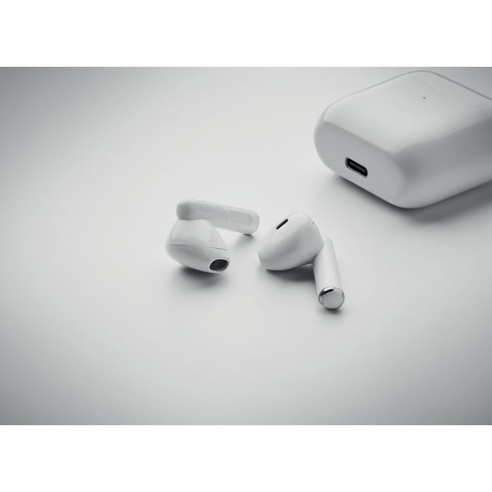ORETA - Auriculares TWS con micrófono - Regalos Corporativos Personalizados · Clap Comunicacion