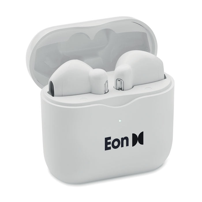 ORETA - Auriculares TWS con micrófono - Regalos Corporativos Personalizados · Clap Comunicacion