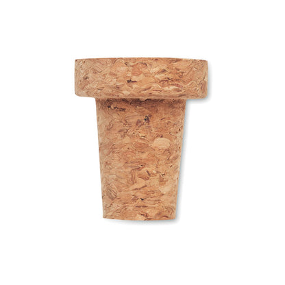 Tapón para botellas reutilizable de corcho