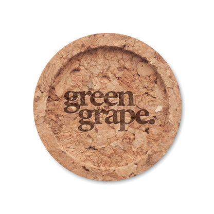 Tapon de corcho personalizado con logotipo