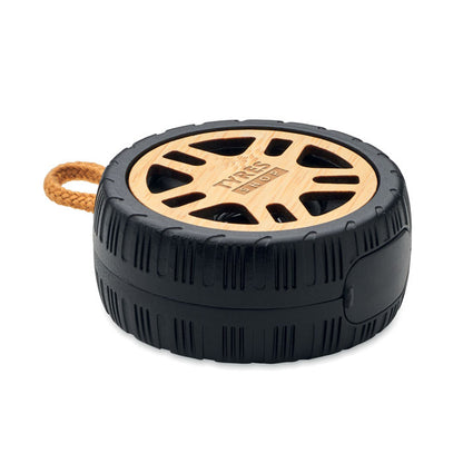 Altavoz inalámbrico en forma de neumático personalizado con logotipo