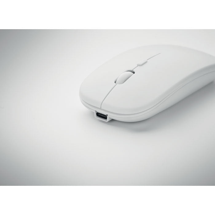 CURVY C - Ratón óptico recargable ABS - Regalos Corporativos Personalizados · Clap Comunicacion