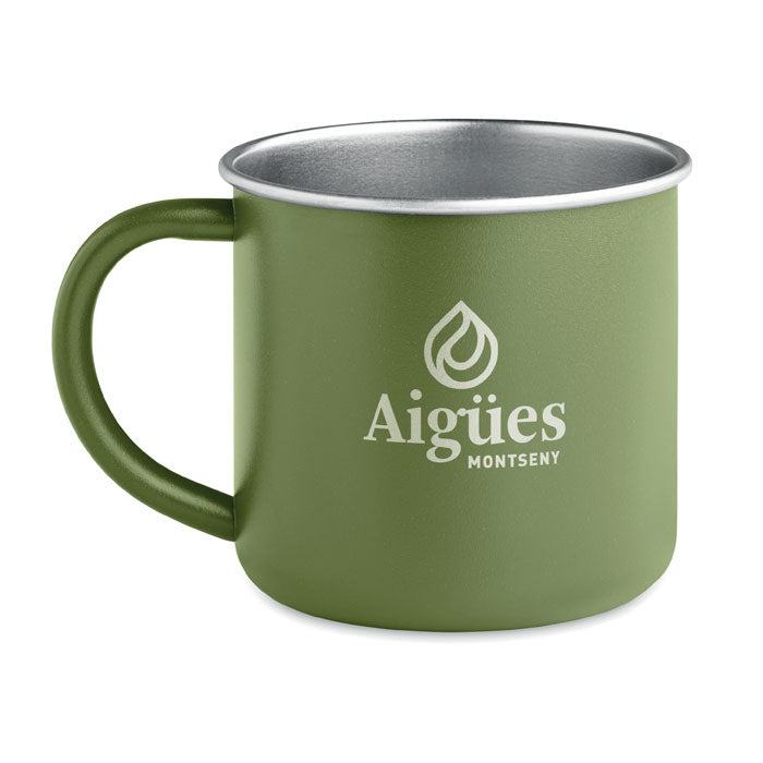CARIBU - Taza de acero inox reciclado - Regalos Corporativos Personalizados · Clap Comunicacion