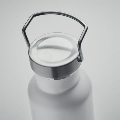 Vista superior de tapón de botella con asas