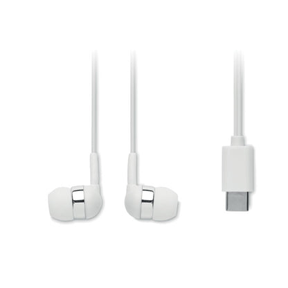 Auriculares con conexión tipo C 