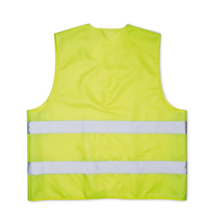 VISICOAT - Chaleco reflectante poliéster - Regalos Corporativos Personalizados · Clap Comunicacion