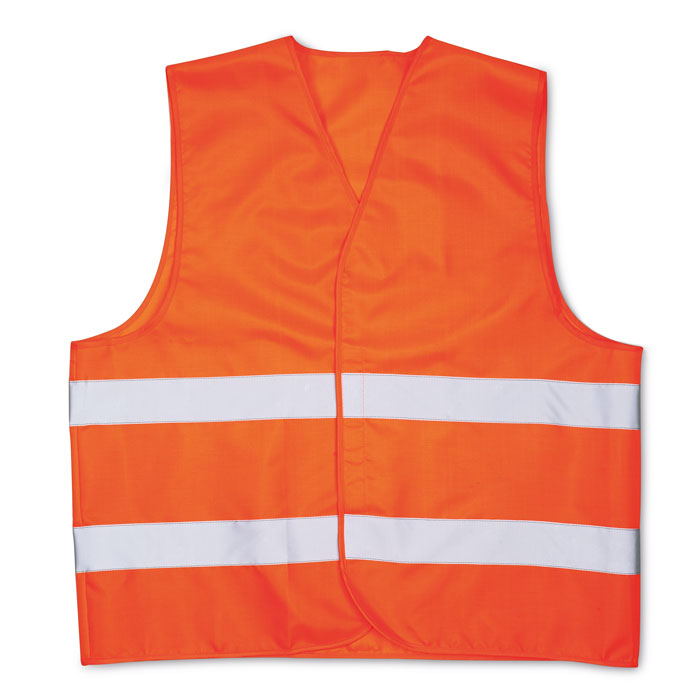VISICOAT - Chaleco reflectante poliéster - Regalos Corporativos Personalizados · Clap Comunicacion