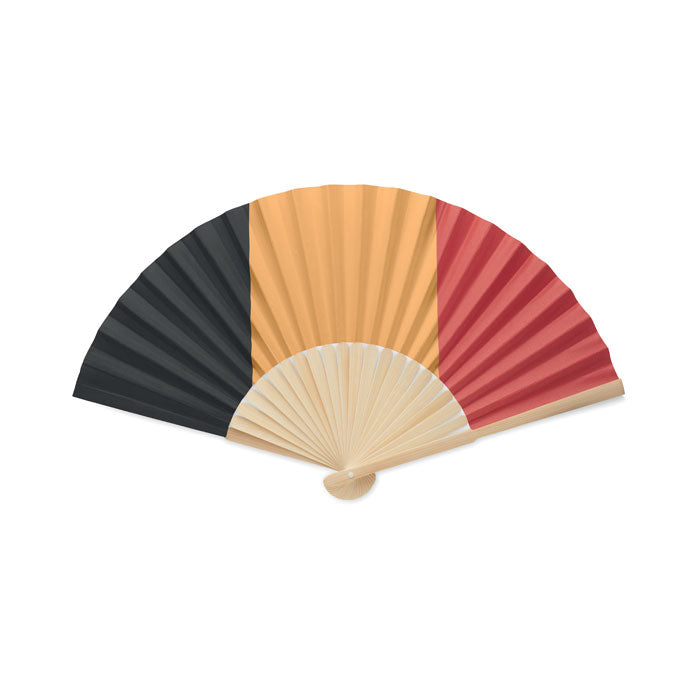 FUNFAN - Abanico bambú diseño bandera