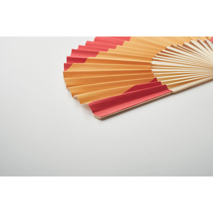 FUNFAN - Abanico bambú diseño bandera