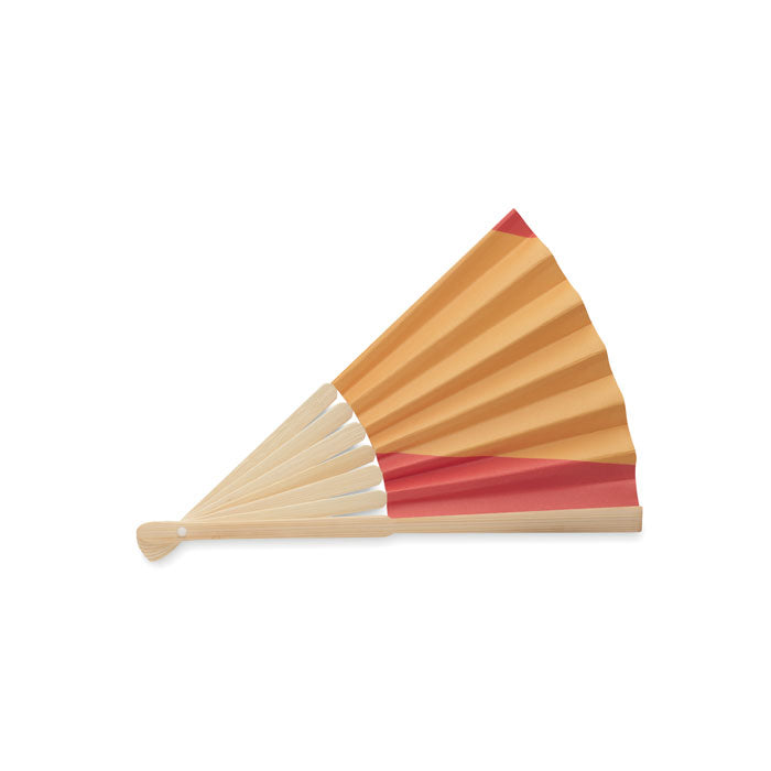 FUNFAN - Abanico bambú diseño bandera