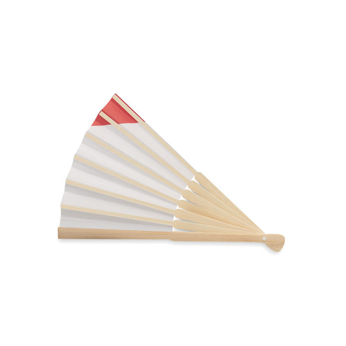FUNFAN - Abanico bambú diseño bandera