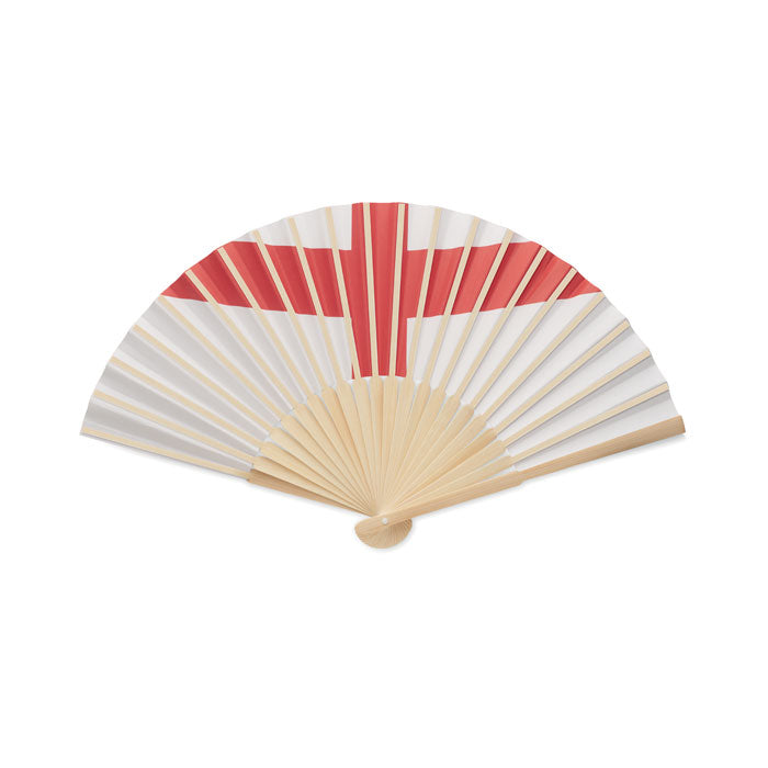 FUNFAN - Abanico bambú diseño bandera