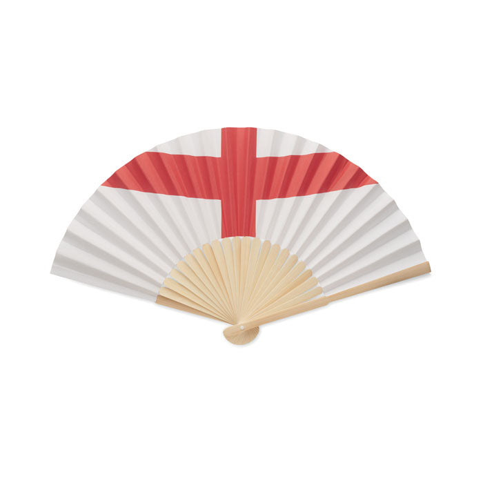 FUNFAN - Abanico bambú diseño bandera