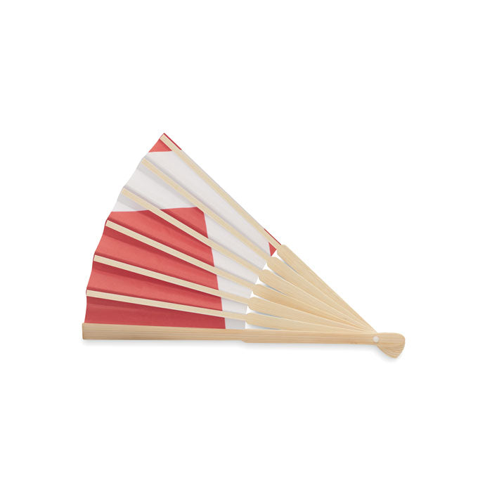 FUNFAN - Abanico bambú diseño bandera