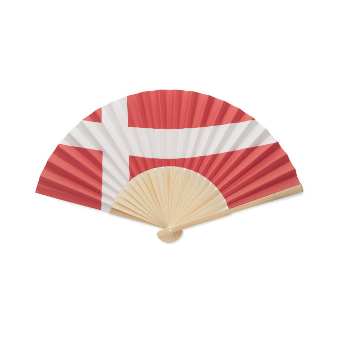 FUNFAN - Abanico bambú diseño bandera