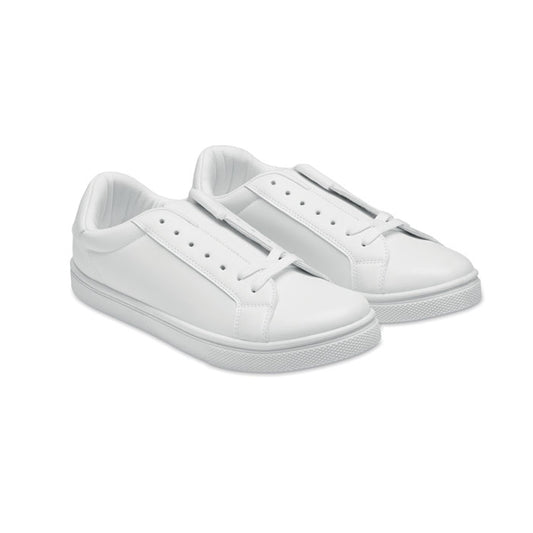 BLANCOS - Zapatillas en PU talla 47 - Regalos Corporativos Personalizados · Clap Comunicacion
