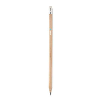 Lapicero de madera personalizado con logotipo