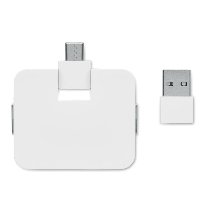 SQUARE-C - Hub 4 puertos - Regalos Corporativos Personalizados · Clap Comunicacion