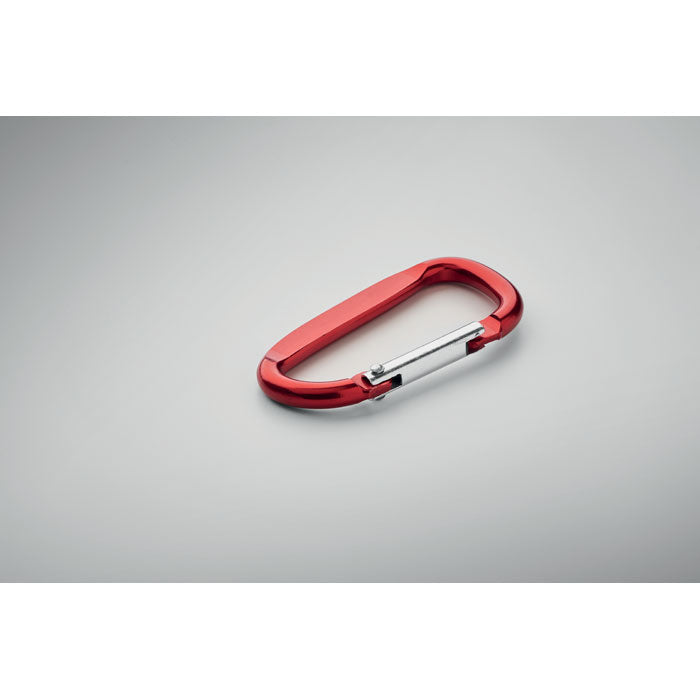 GANCHO - Mosquetón de aluminio - Regalos Corporativos Personalizados · Clap Comunicacion