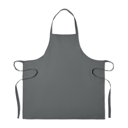 Delantal negro ajustable