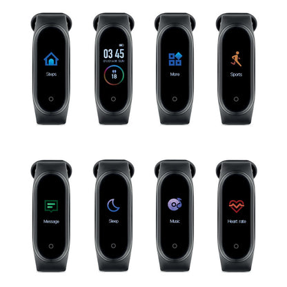 8 pulseras de actividad encendidas con todas funciones